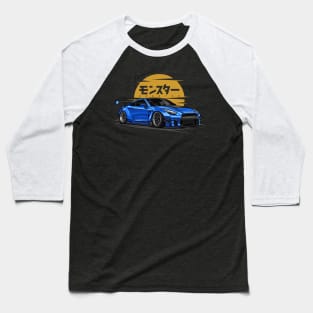 JDM Monster GTR R-35 (Blue) Baseball T-Shirt